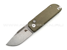 Нож Black Fox Keanu BF-758 MI NU-Bowie сталь D2, рукоять Micarta green