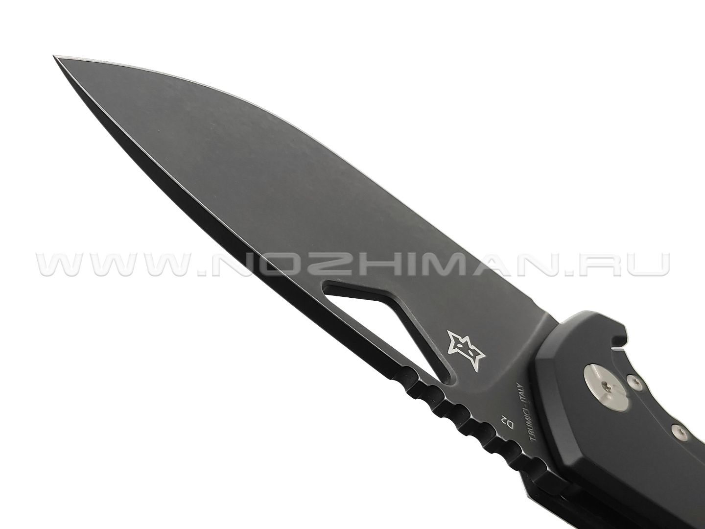 Нож Fox Summit Knife El Capitan SK-02 BSW сталь D2 PVD, рукоять G10 black