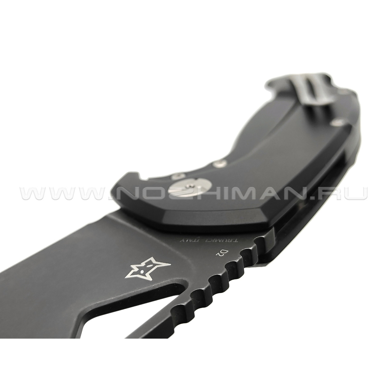 Нож Fox Summit Knife El Capitan SK-02 BSW сталь D2 PVD, рукоять G10 black