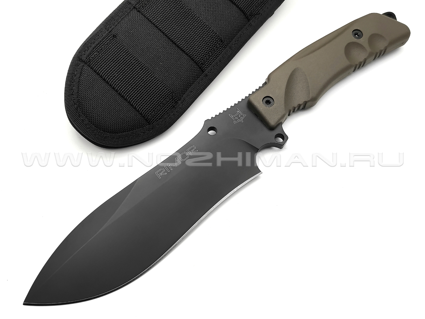 Нож Fox Rimor FX-9CM07 OD сталь N690Co, рукоять FRN