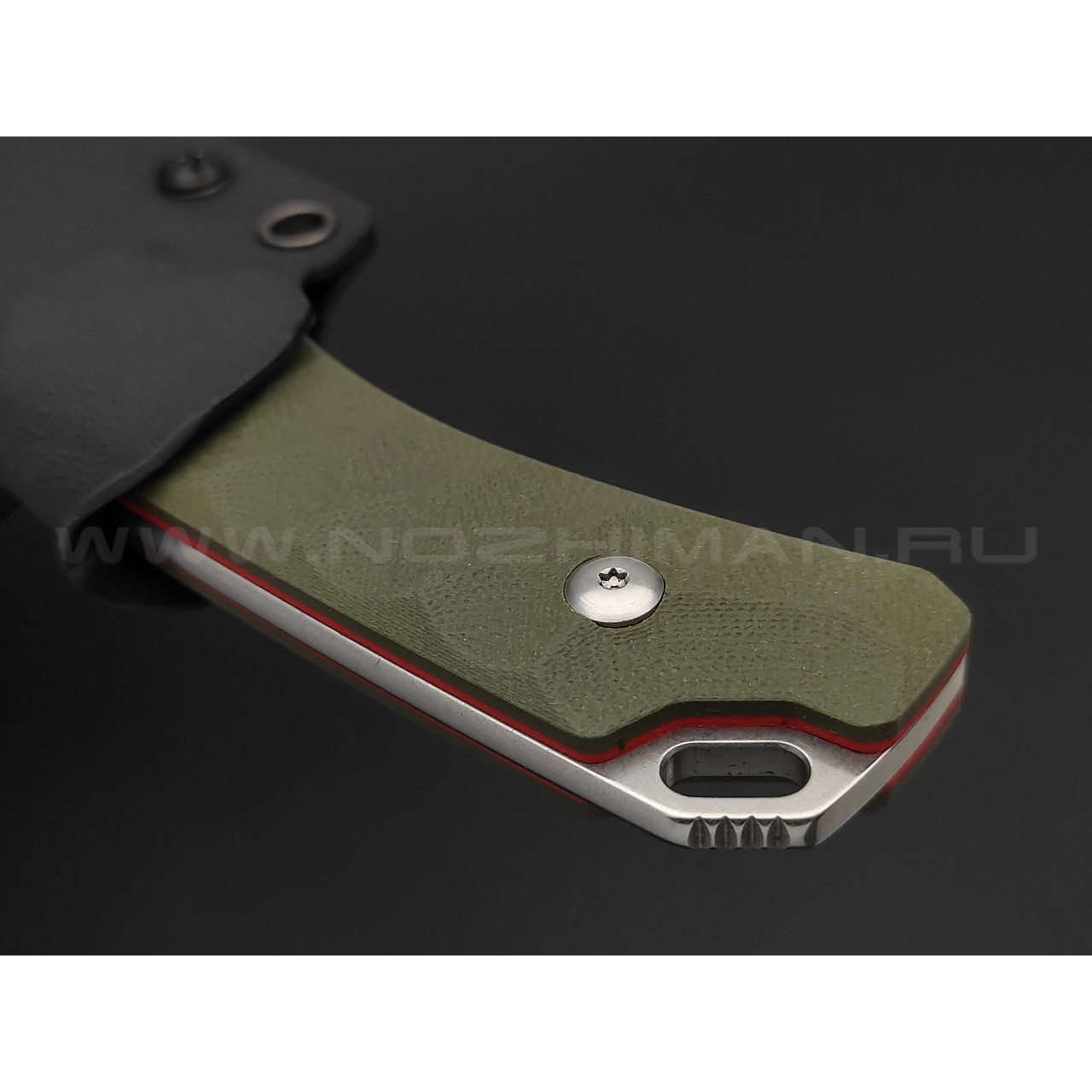 Нож BlackFox Lynx BF-756 OD сталь D2, рукоять G10 OD green