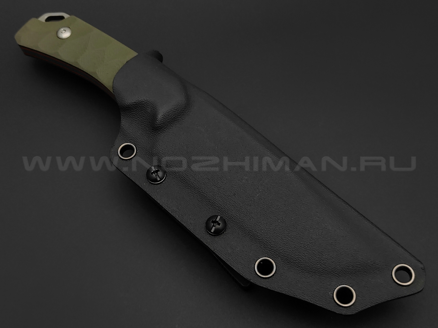 Нож Black Fox Lynx BF-756 OD сталь D2, рукоять G10 OD green