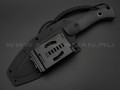 Нож Black Fox Dipprasad BF-711 сталь 440C, рукоять G10 black