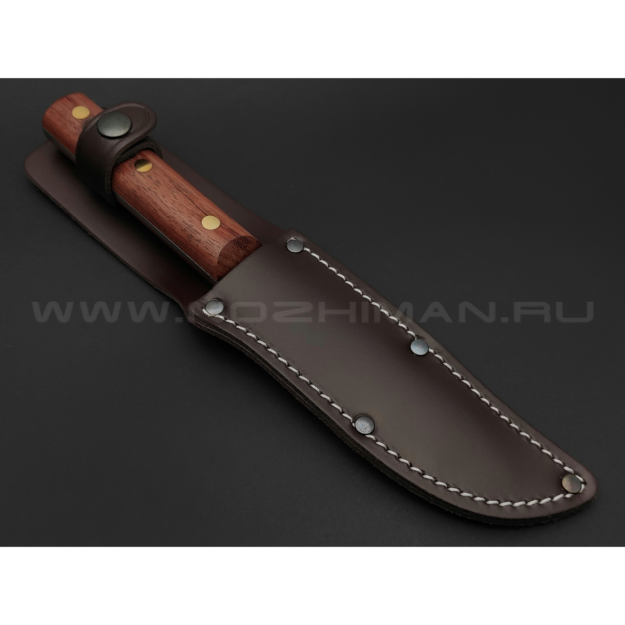 Нож Fox Old 665/13 сталь 420С, рукоять Дерево палисандр