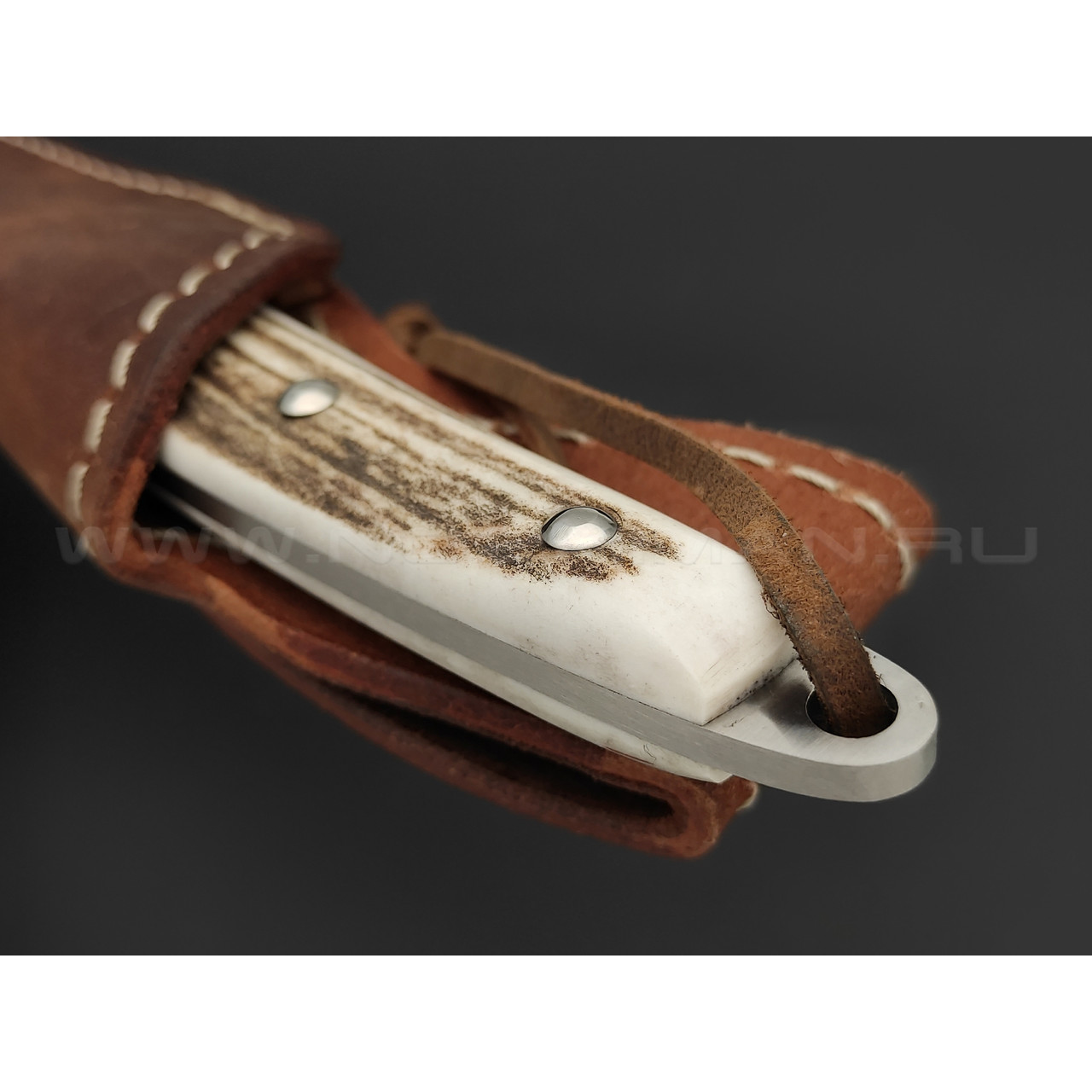 Нож Fox Vintage 639 CE сталь 440C, рукоять Рог