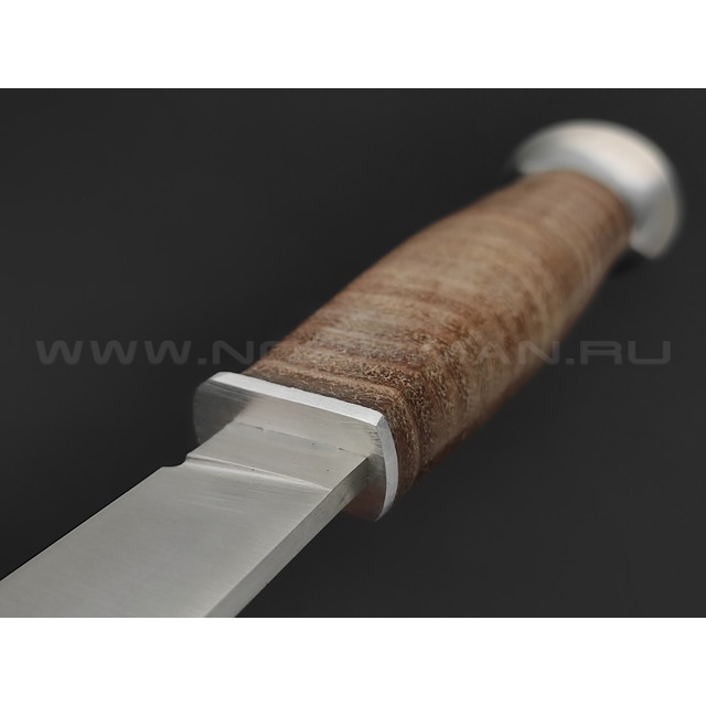 Нож Fox European Hunter 610/11R сталь 420С, рукоять Наборная кожа