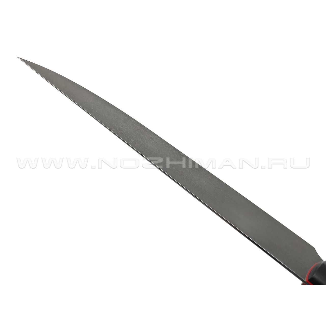 Товарищество Завьялова нож Филейный-Б сталь Булат, рукоять G10 black