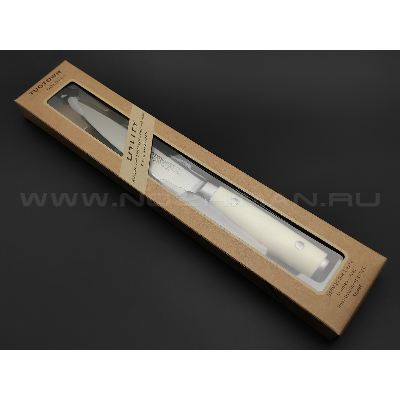 TuoTown Dolores Utility 506009 сталь German 1.4116, рукоять ABS