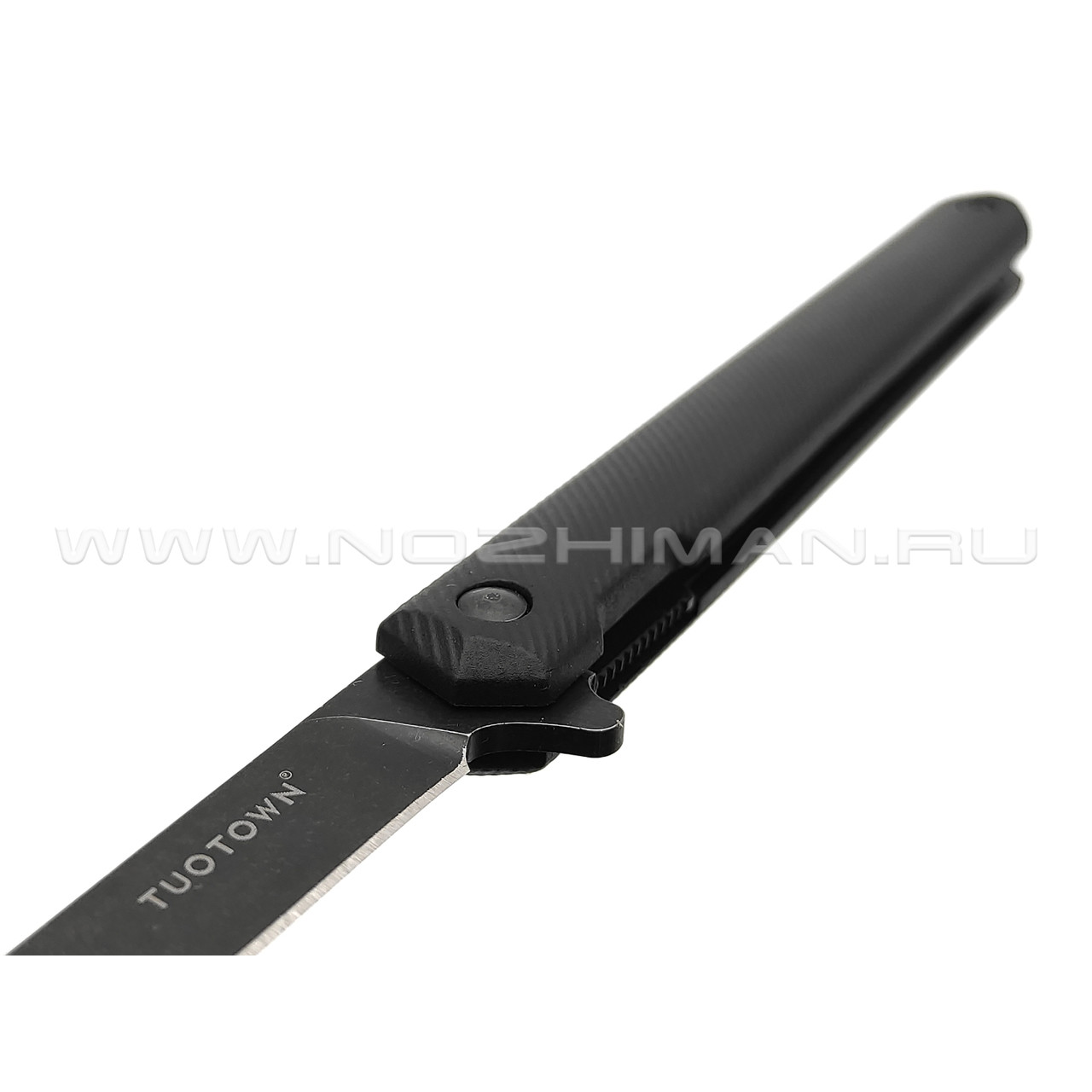 TuoTown нож BDJ-BB сталь D2 black, рукоять Grivory Black