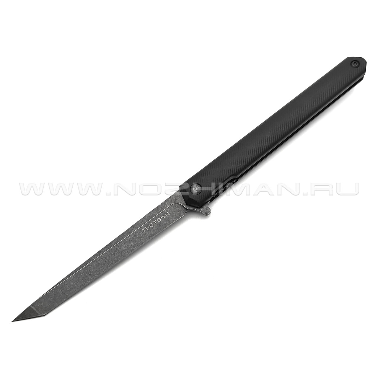 TuoTown нож BDT-BB сталь D2 black, рукоять Grivory Black