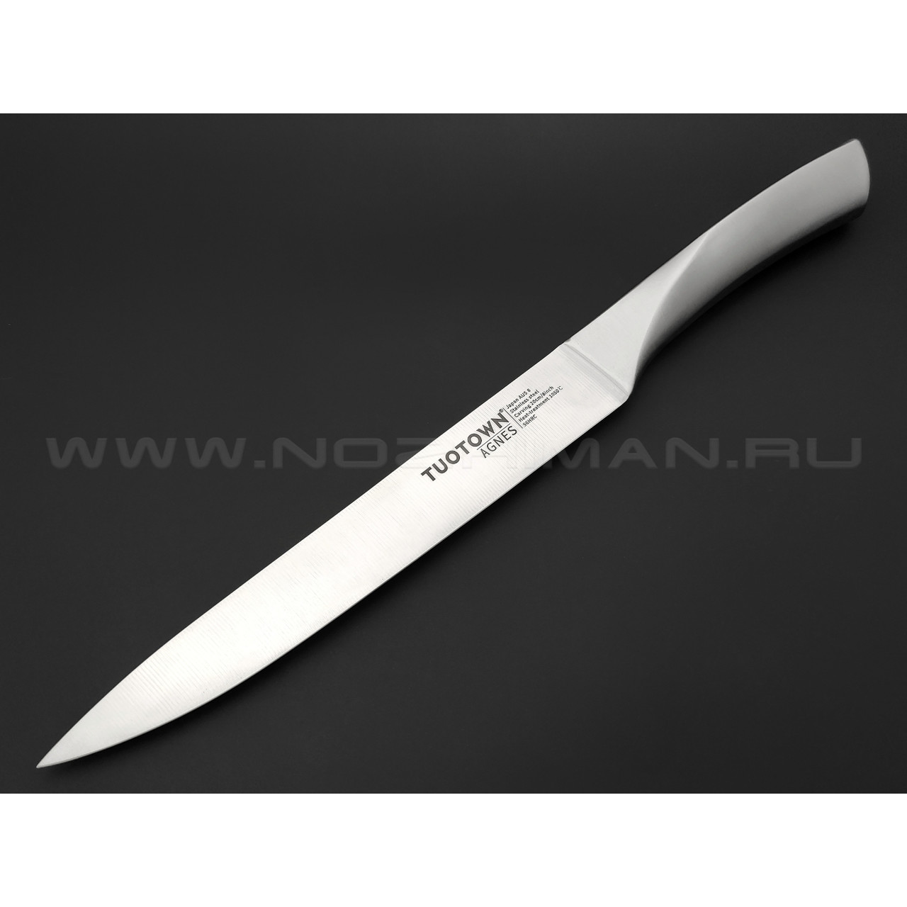 TuoTown Agnes Carving 108003 сталь Japan Aus-8, рукоять Stainless steel