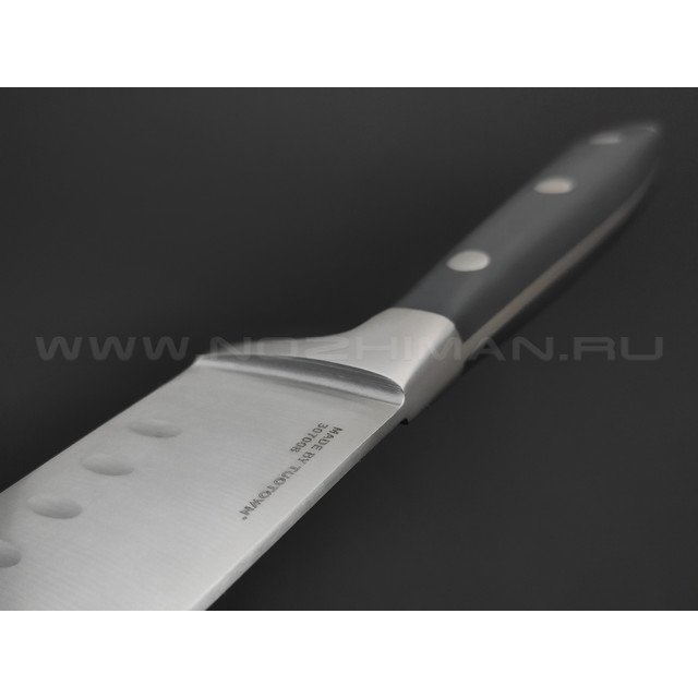 TuoTown Blanche Santoku 307008 сталь German 1.4116, рукоять Stainless steel, ABS