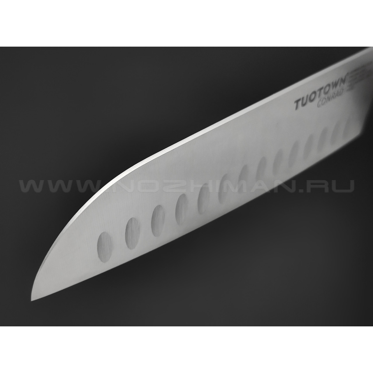 TuoTown Conrad Santoku 407008 сталь German 1.4116, рукоять ABS