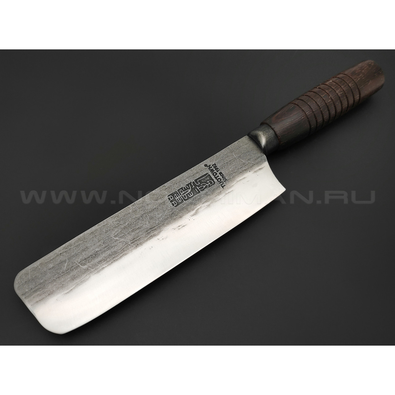 TuoTown кованый нож HAI Chopping H907006 сталь Aus-10, рукоять дерево венге