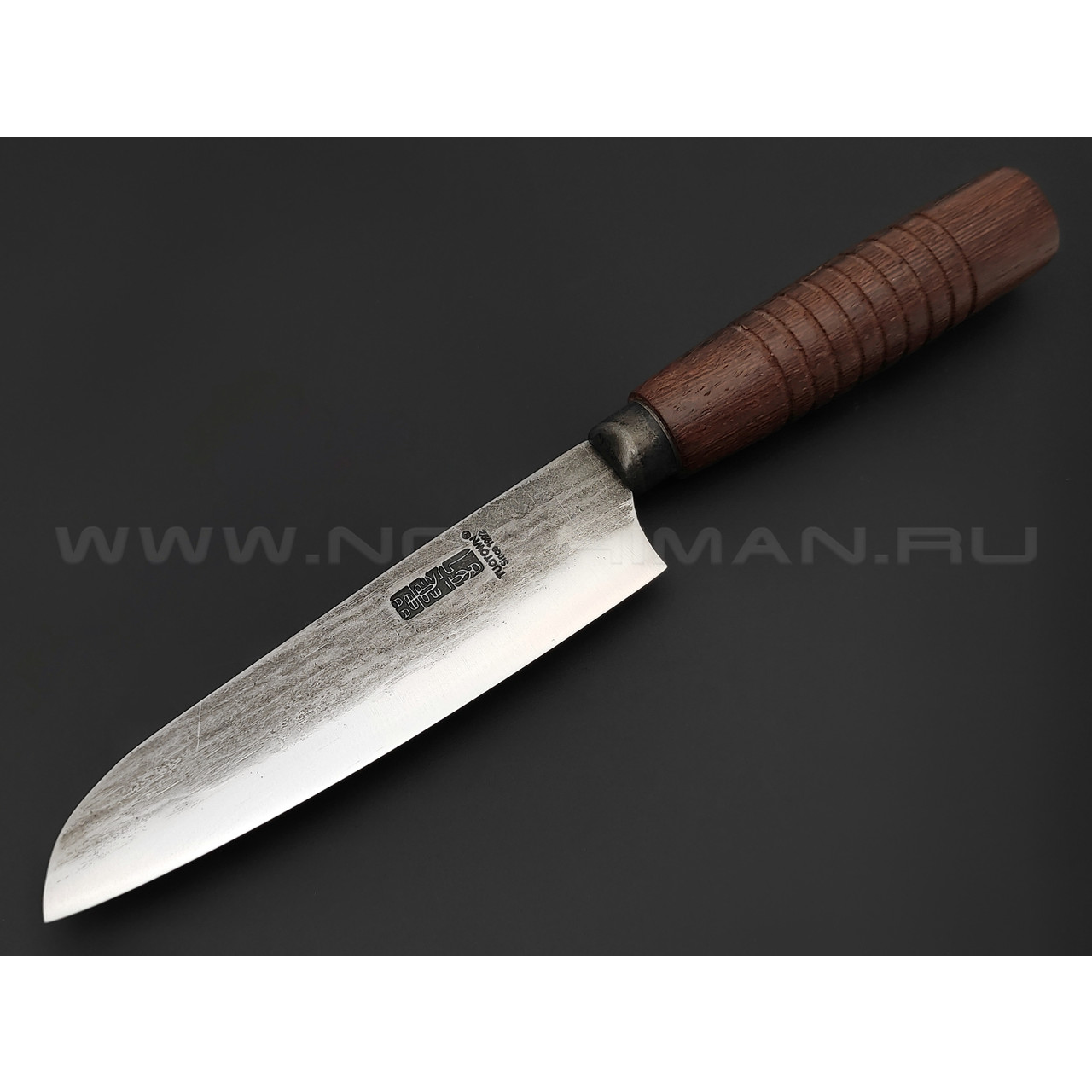 TuoTown кованый нож HAI Utility H905010 сталь Aus-10, рукоять дерево венге