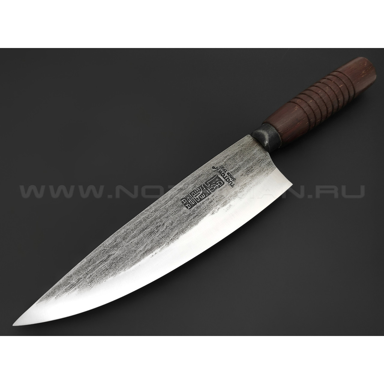 TuoTown кованый нож HAI Chefs 20 см H908001 сталь Aus-10, рукоять дерево венге