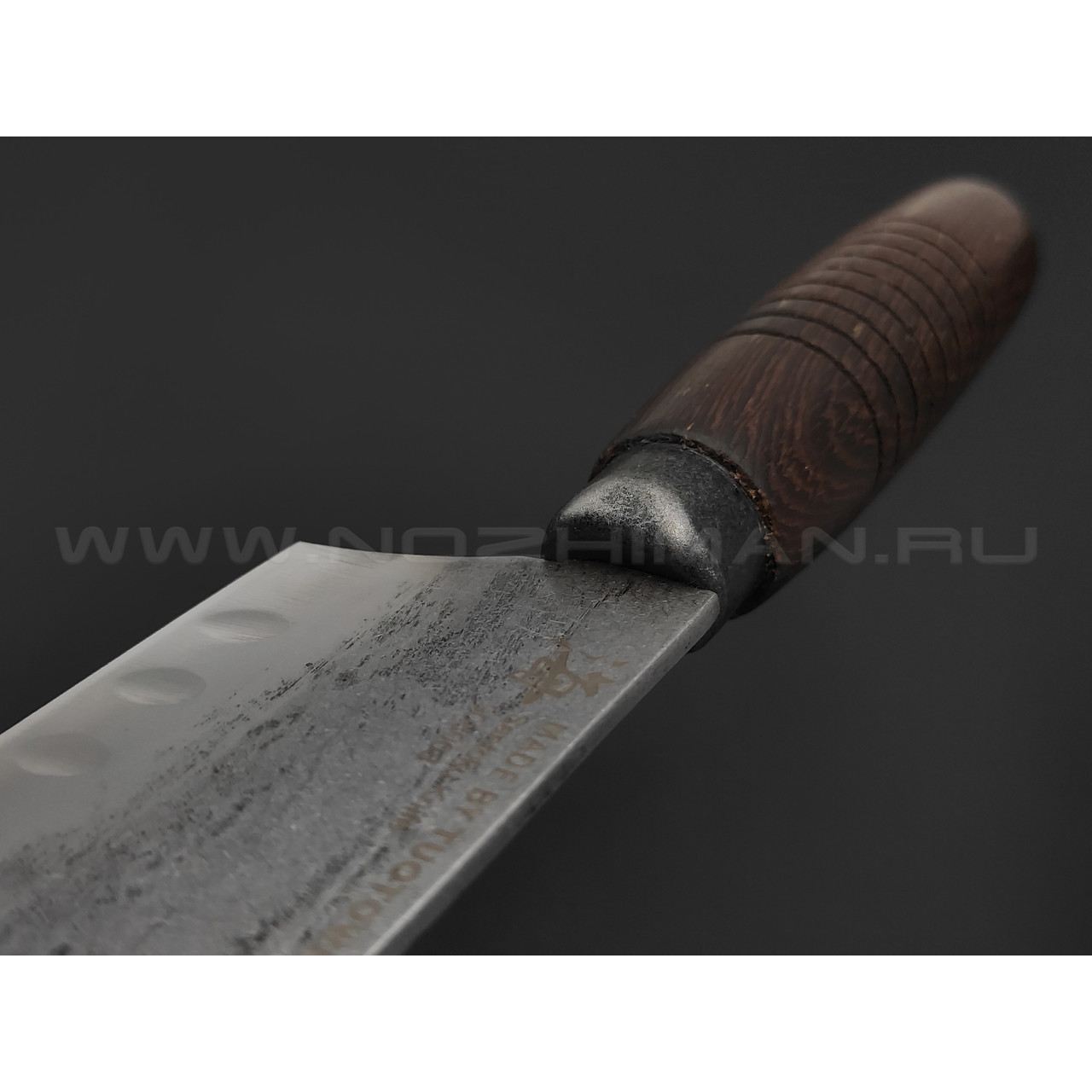 TuoTown кованый нож HAI Santoku H908008 сталь Aus-10, рукоять дерево венге