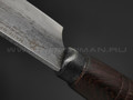 TuoTown кованый нож Santoku 908008 сталь Aus-10, рукоять дерево венге