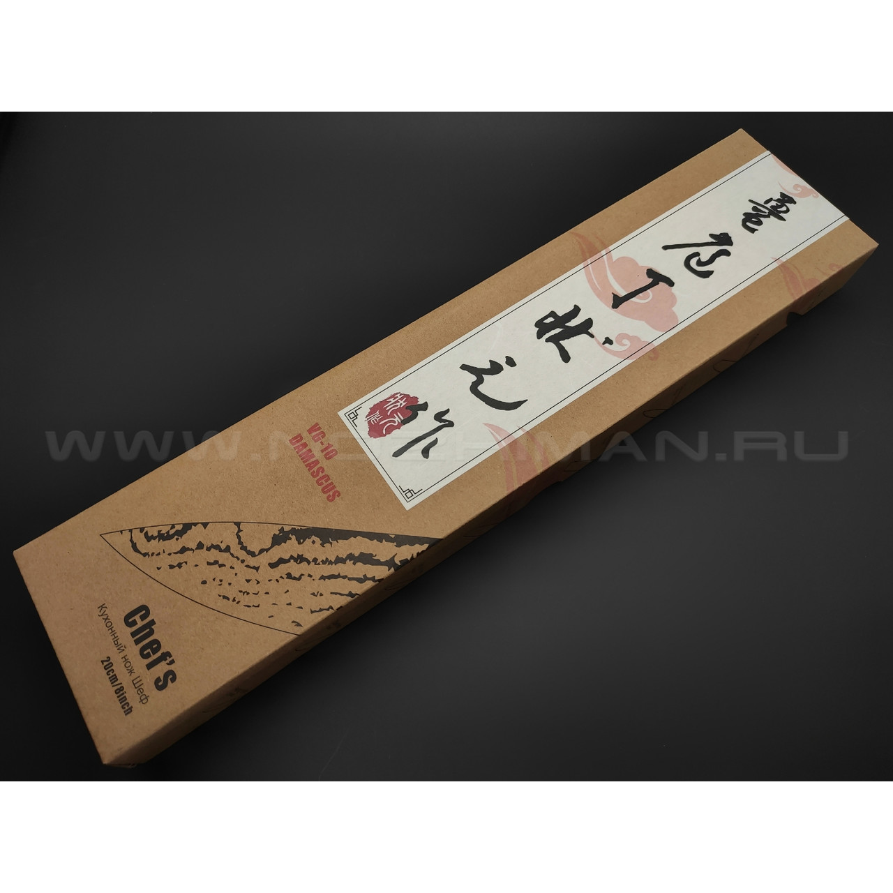 TuoTown FT-series Chefs 20 см 218001 сталь Damascus VG-10, рукоять G10