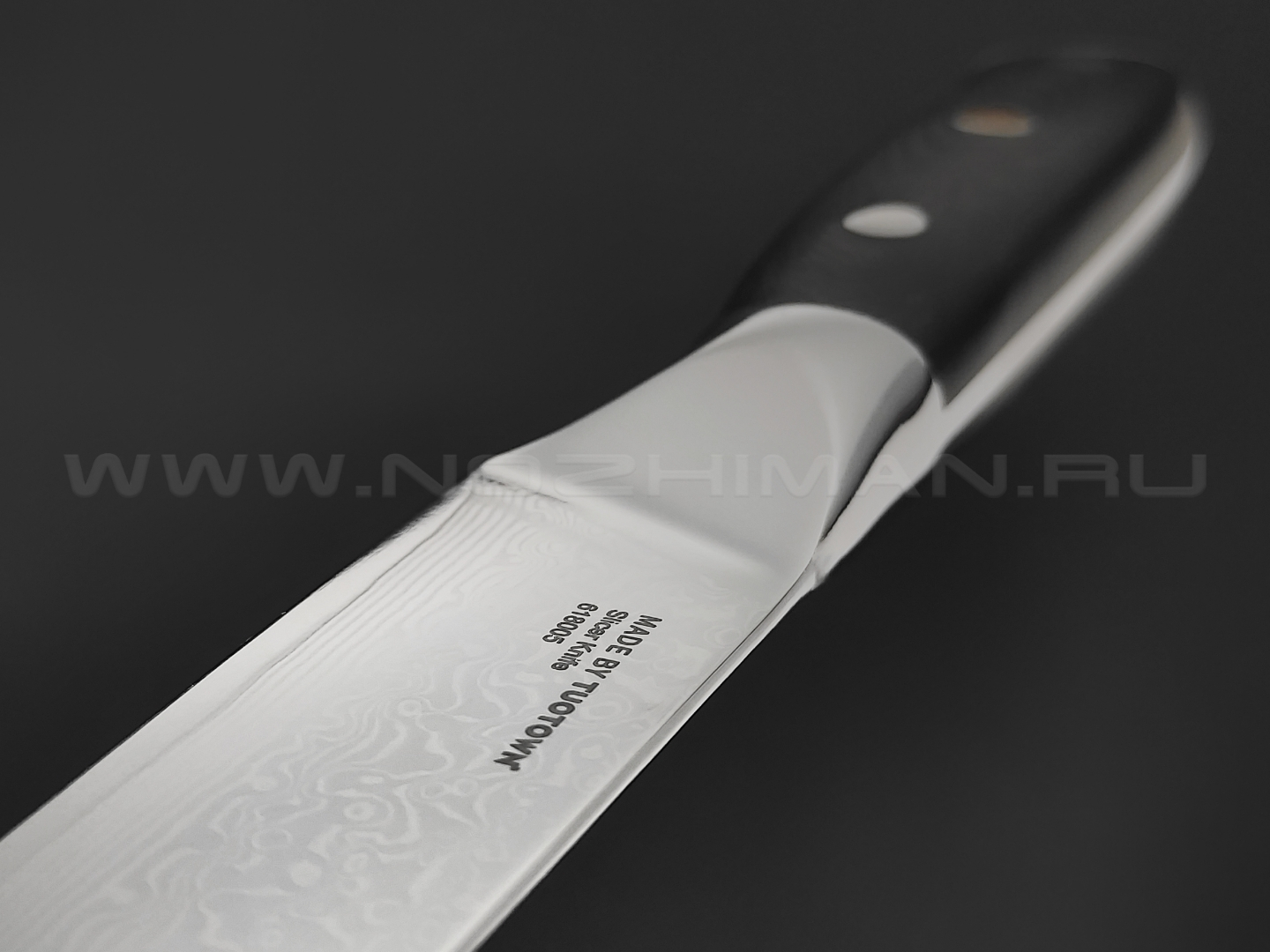 TuoTown кухонный нож Slicer 618005 сталь Damascus VG-10, рукоять G10