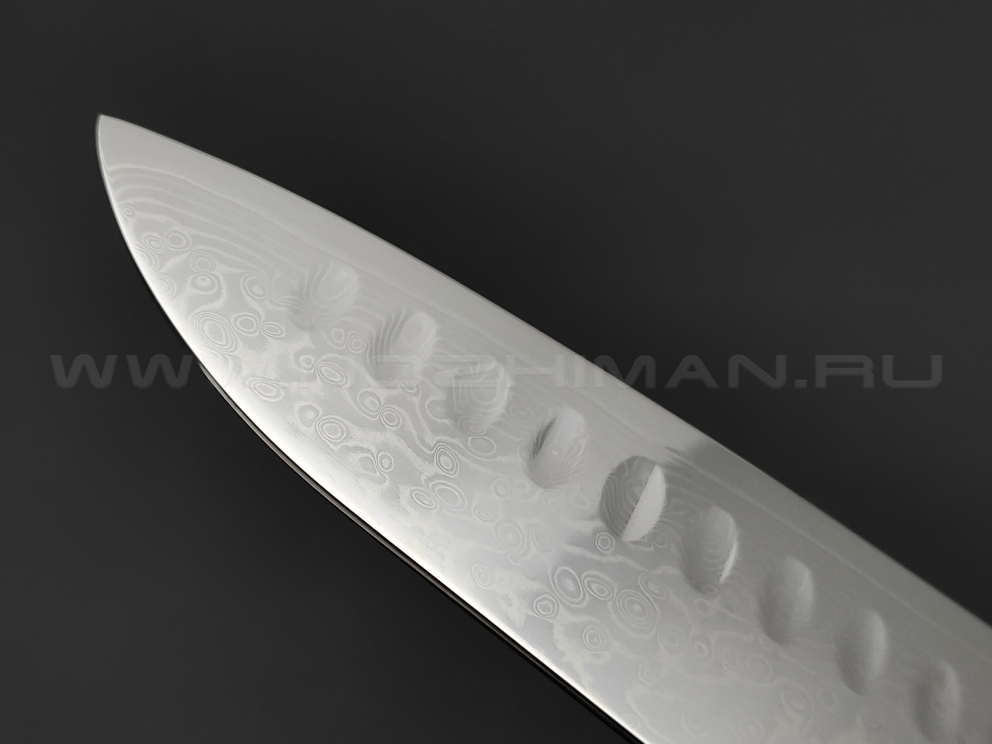 TuoTown нож Santoku TX-D6 дамасская сталь VG10, рукоять G10 black