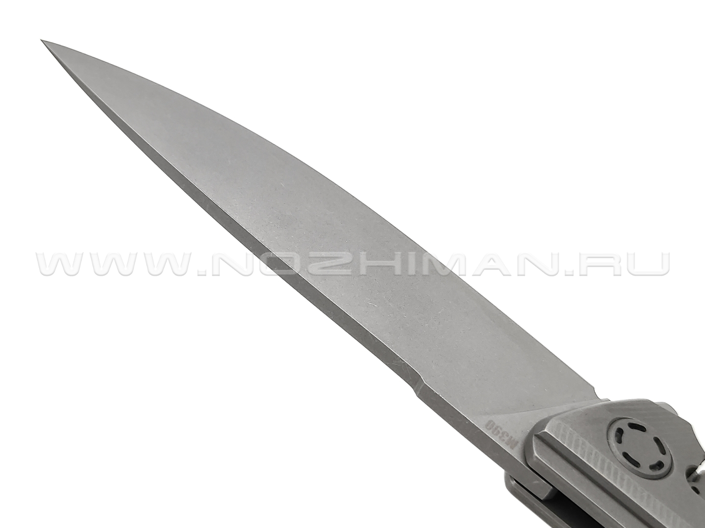 Neyris Knives складной нож Коут сталь M390, рукоять титан, carbon fiber arctic storm