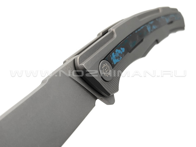 Neyris Knives складной нож Коут сталь M390, рукоять титан, carbon fiber arctic storm