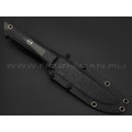 Волчий Век нож Слон Custom сталь PGK WA травление, рукоять микарта black Волчий Век нож Слон Custom сталь PGK WA травление, рукоять микарта black