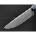 Волчий Век нож Шихан сталь 95X18 WA satin, рукоять кастомный комбинированный G10 Волчий Век нож Шихан сталь 95X18 WA satin, рукоять кастомный комбинированный G10