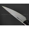 Волчий Век нож МасичЬка сталь Niolox WA satin, рукоять G10 black Волчий Век нож МасичЬка сталь Niolox WA satin, рукоять G10 black