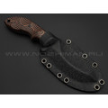 Волчий Век нож Кондрат 10 сталь 95Х18 WA, рукоять G10 black & brown Волчий Век нож Кондрат 10 сталь 95Х18 WA, рукоять G10 black & brown