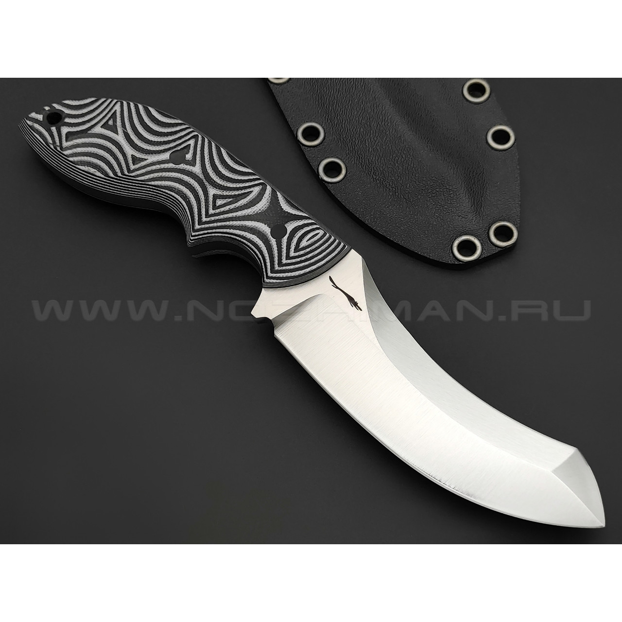 Волчий Век нож Кондрат 10 сталь 95Х18 WA, рукоять G10 black & white