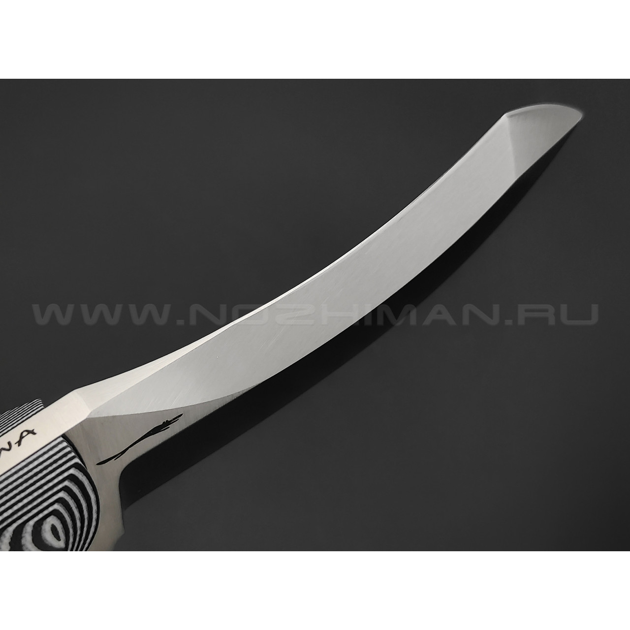Волчий Век нож Кондрат 10 сталь 95Х18 WA, рукоять G10 black & white