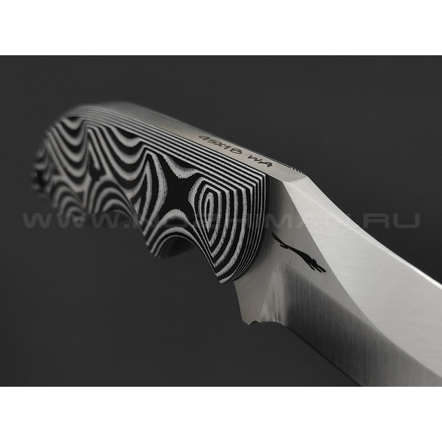 Волчий Век нож Кондрат 10 сталь 95Х18 WA, рукоять G10 black & white