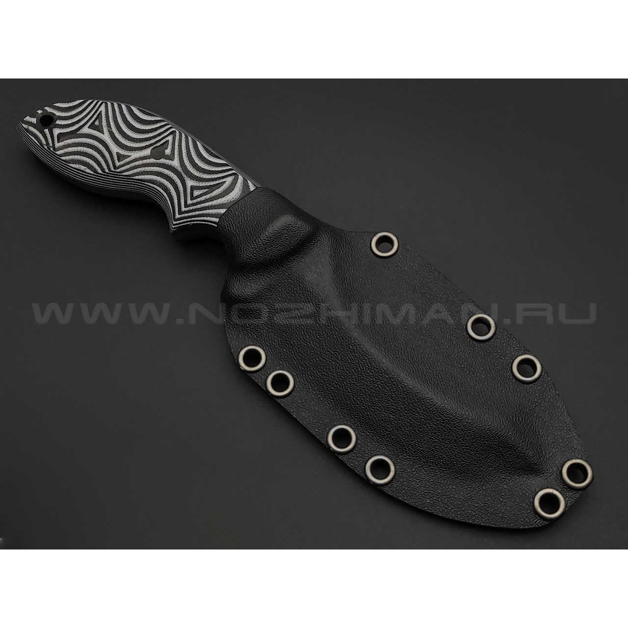 Волчий Век нож Кондрат 10 сталь 95Х18 WA, рукоять G10 black & white