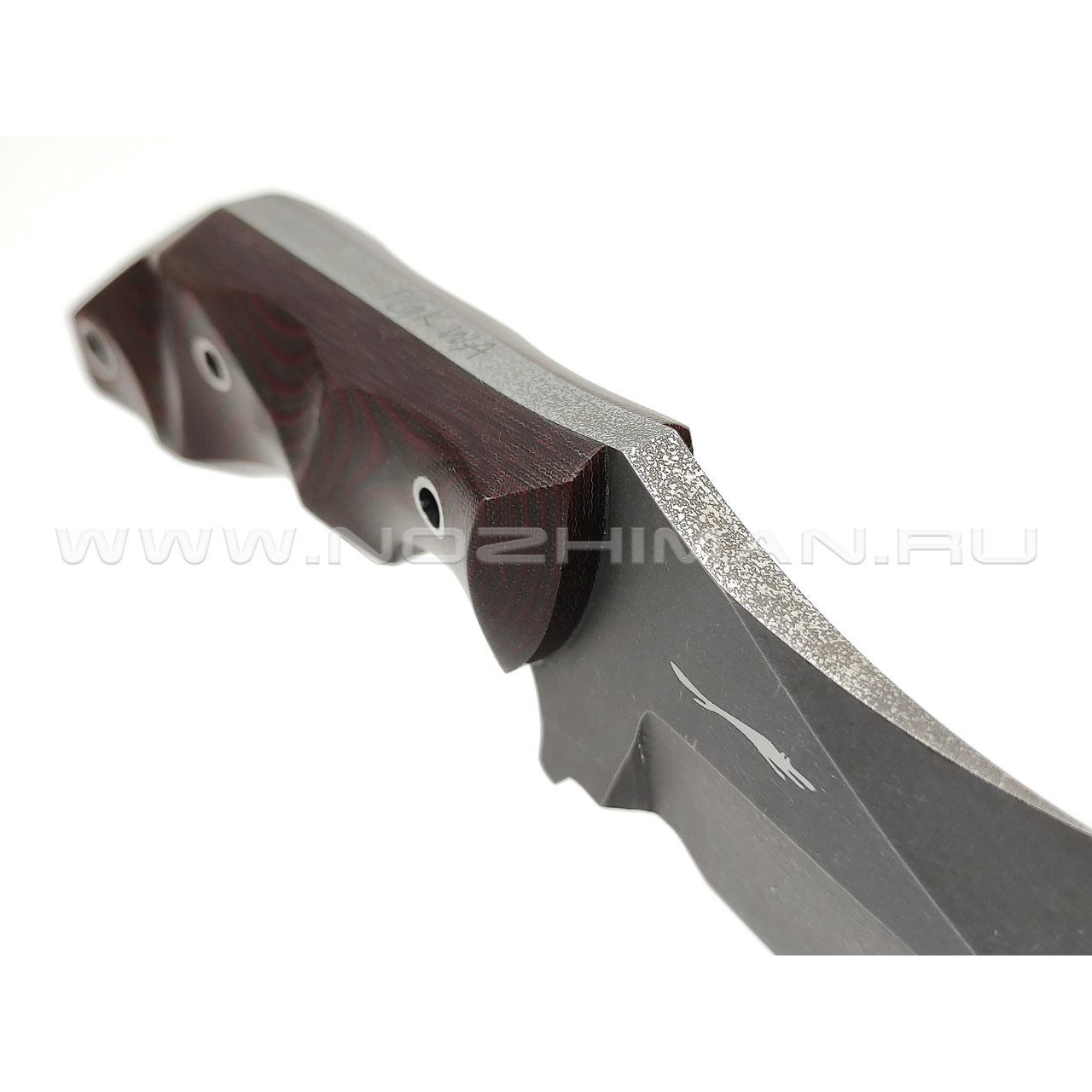 Волчий Век нож Кондрат 222 V13.5 сталь PGK WA блэквош, рукоять микарта