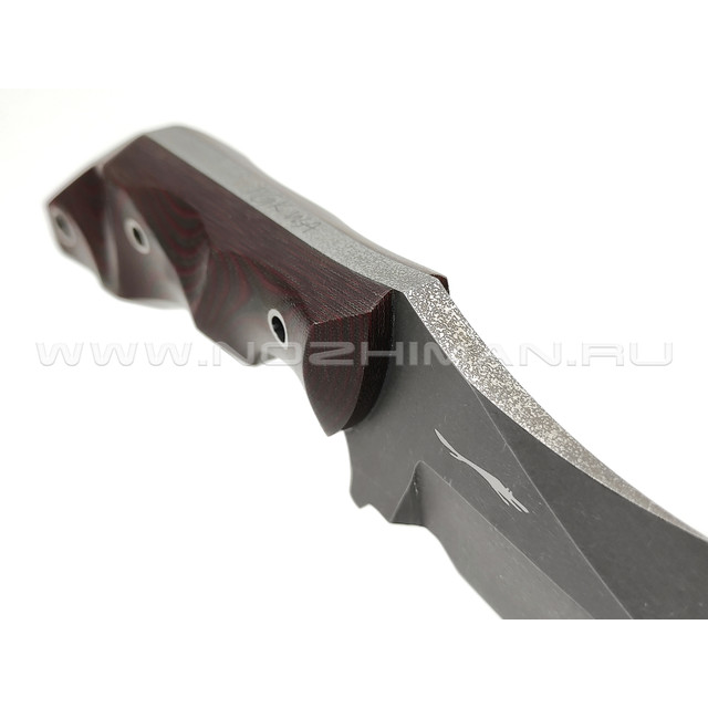 Волчий Век нож Кондрат 222 V13.5 сталь PGK WA блэквош, рукоять микарта
