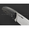 Волчий Век нож МасичЬка 2.0 concept сталь Niolox WA сатин, рукоять G10 black & white Волчий Век нож МасичЬка 2.0 concept сталь Niolox WA сатин, рукоять G10 black & white