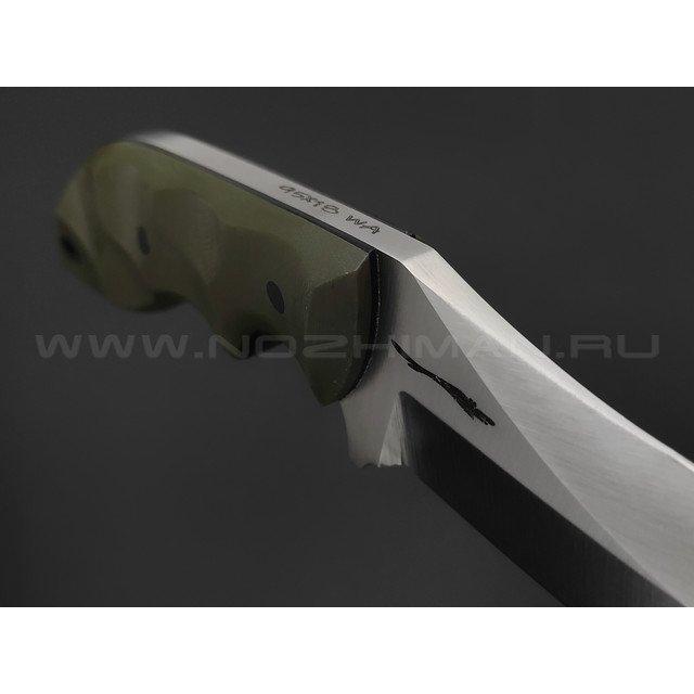 Волчий Век нож Кондрат 12 сталь 95х18 WA, рукоять G10 olive