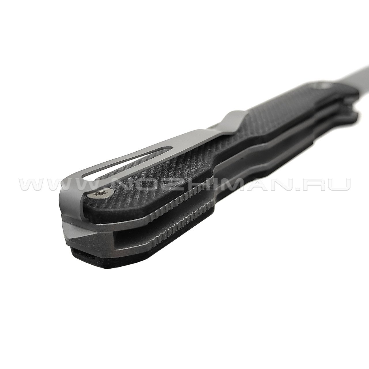 Saro нож Авиационный Single, сталь PGK, рукоять G10 black