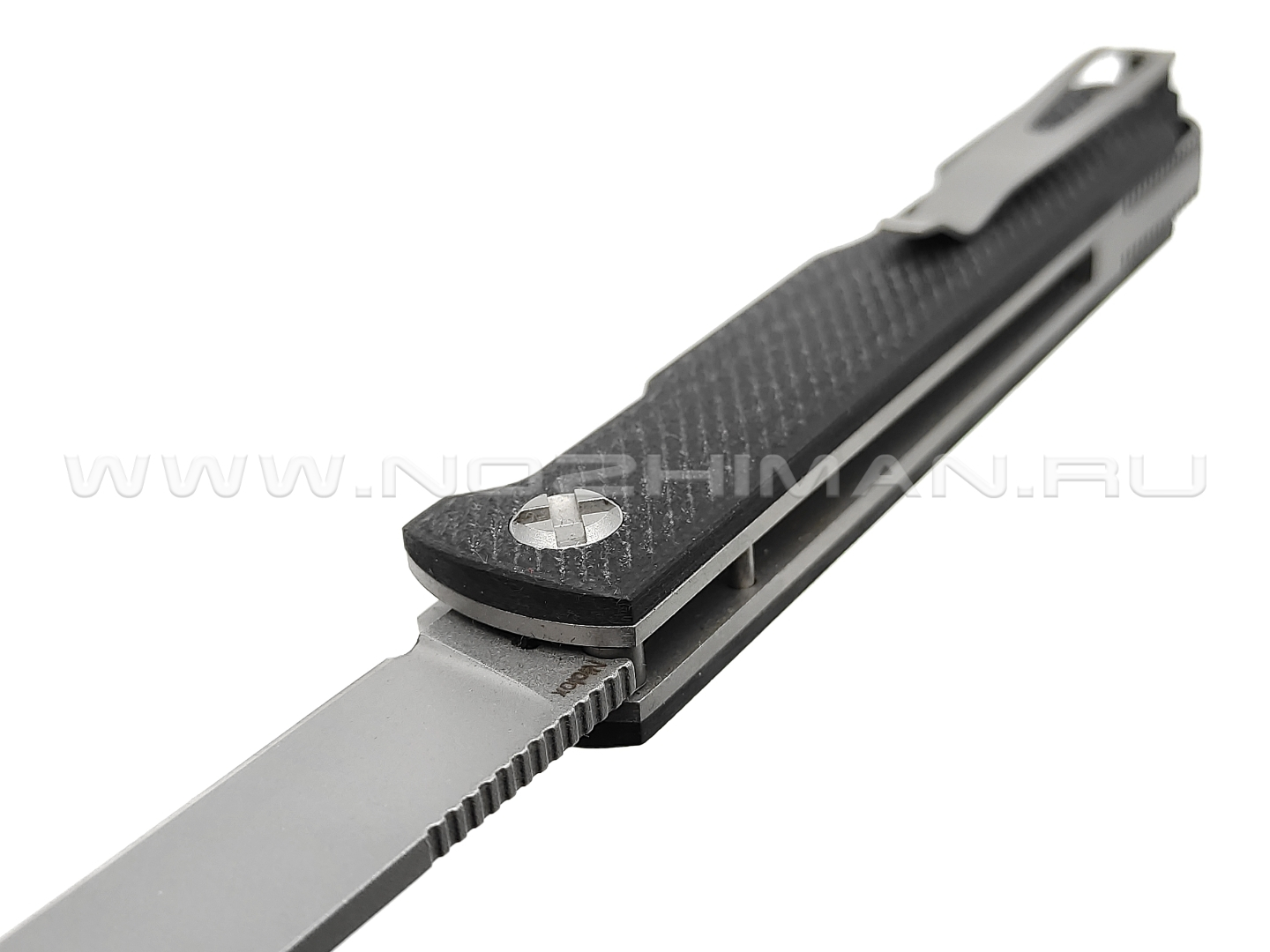 Saro нож Авиационный Single, сталь Niolox, рукоять G10 black