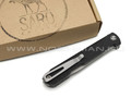 Saro нож Авиационный Single, сталь Niolox, рукоять G10 black