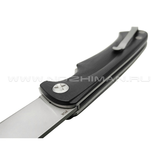 Saro нож Чиж Плюс, сталь PGK, рукоять G10 black