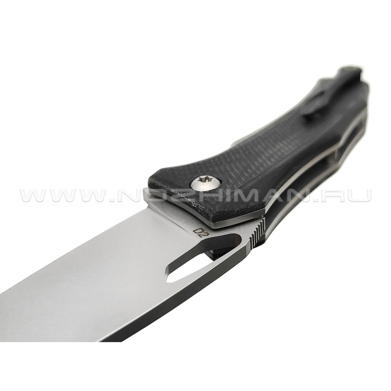 Нож SARO Бизон EVO сталь D2, рукоять G10, black