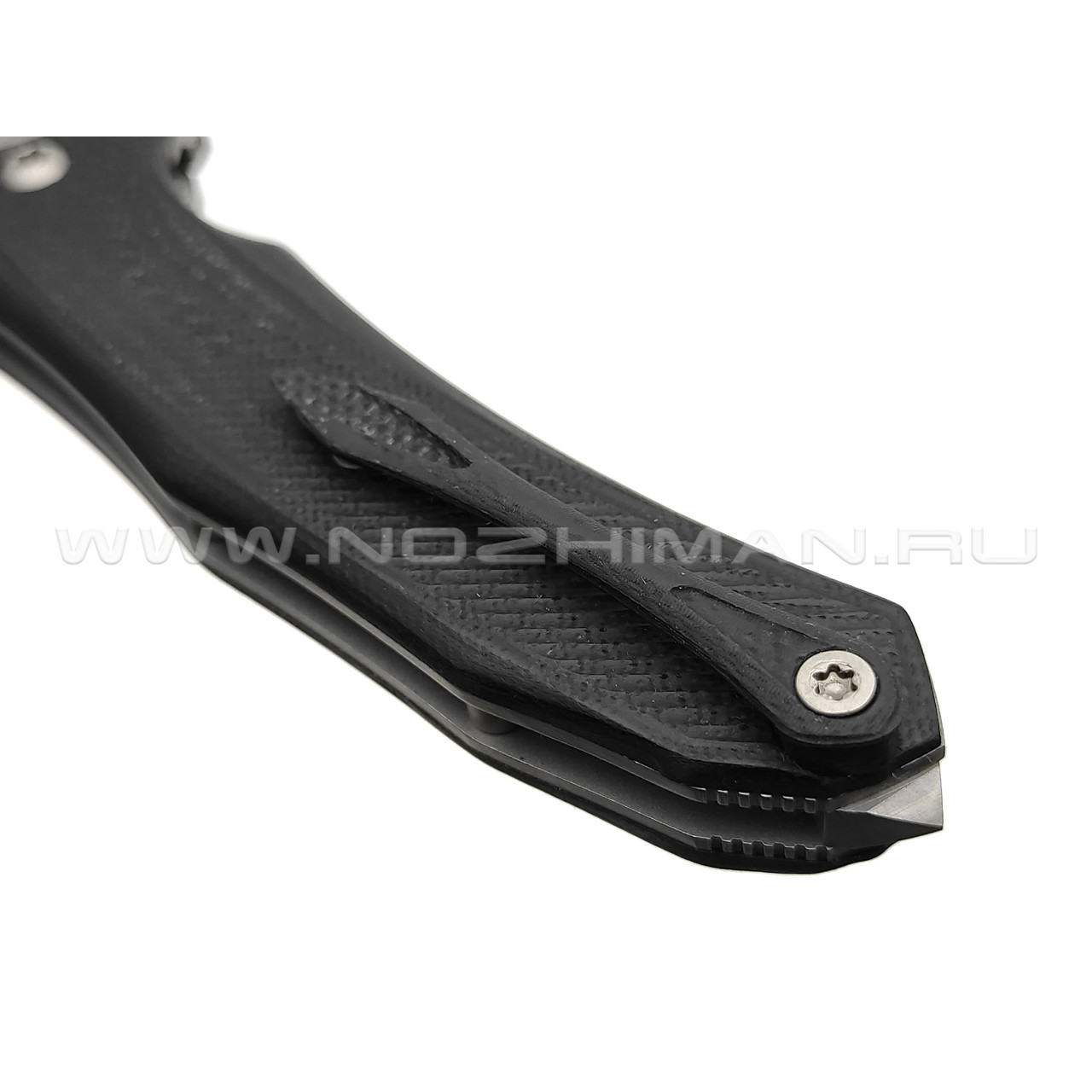 Нож SARO Бизон EVO сталь D2, рукоять G10, black