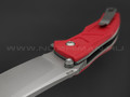 Нож SARO Багира сталь K110, рукоять G10, red