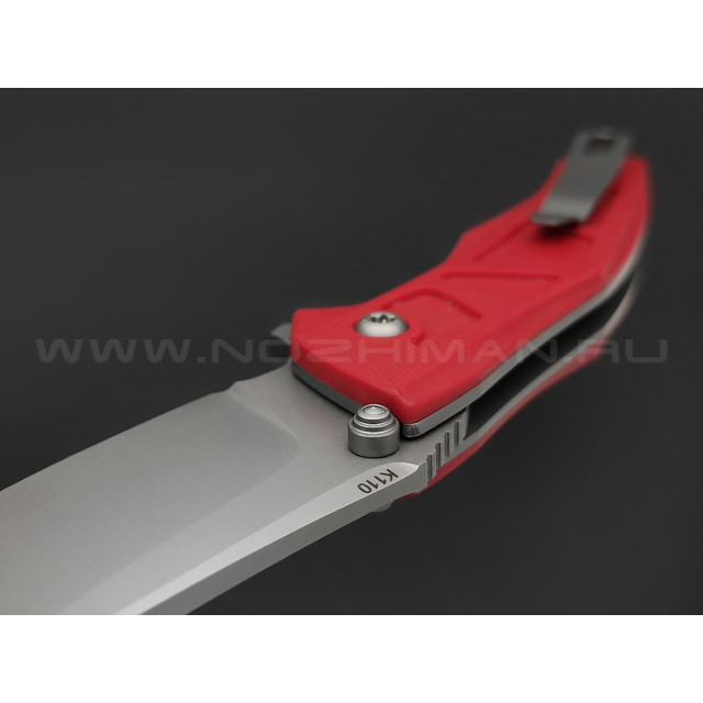 Нож SARO Багира сталь K110, рукоять G10, red