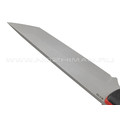 Saro нож Лис Танто сталь K110, рукоять G10 black & red