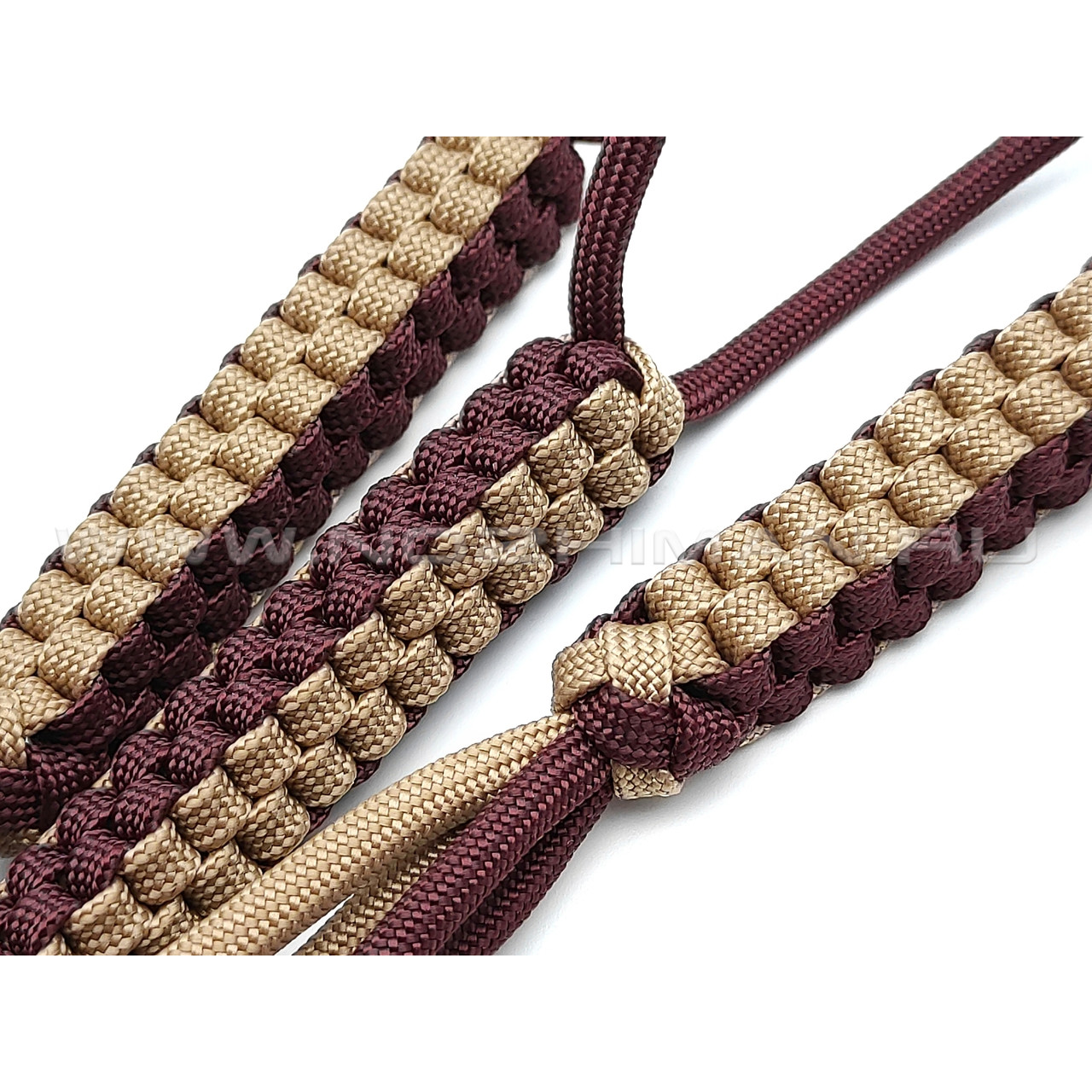 Темляк Tan & Maroon