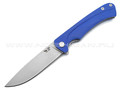 Saro нож Чиж Плюс, сталь 95Х18, рукоять G10 blue